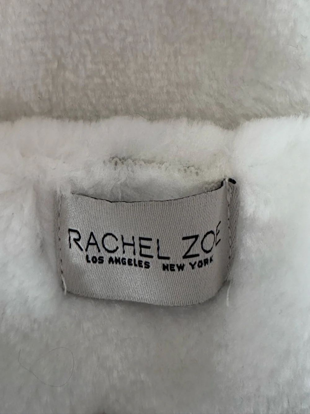 Rachel Zoe Pink Gold Polka Dot Faux Fur Dog Coat Hooded Pet Vest Medium